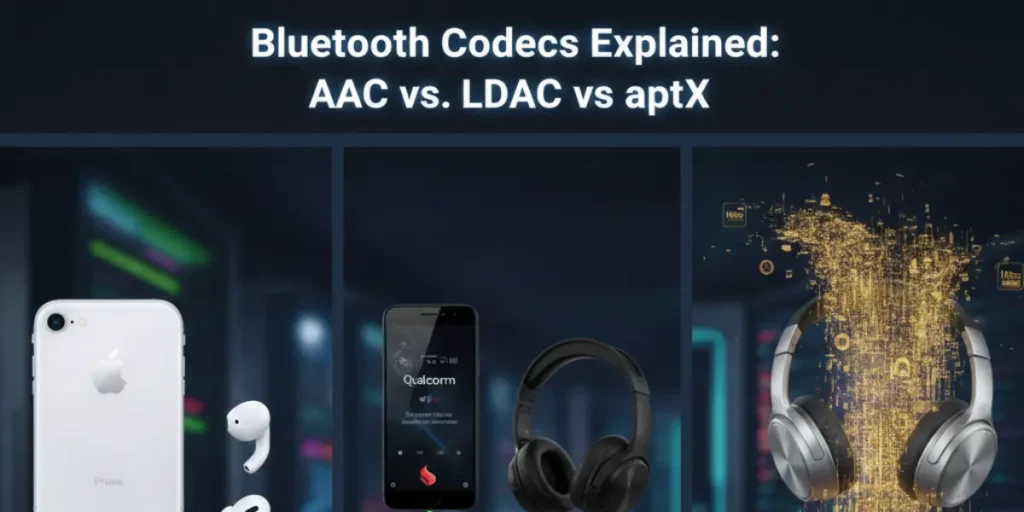 Bluetooth Codecs Explained: AAC vs. LDAC vs. aptX
