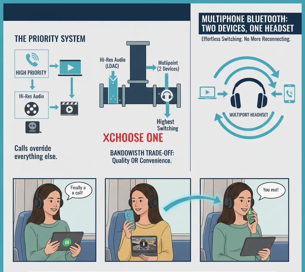 Bluetooth Multipoint workflow