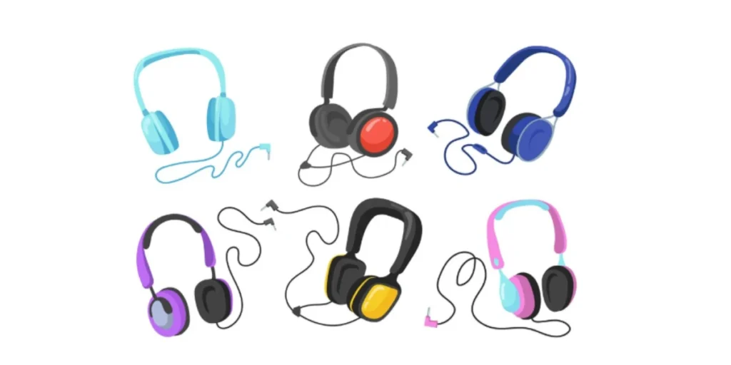 an image of different headphones telling you how t choose the best headphones