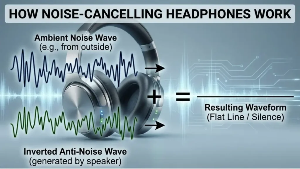 do noise cancelling headphones work